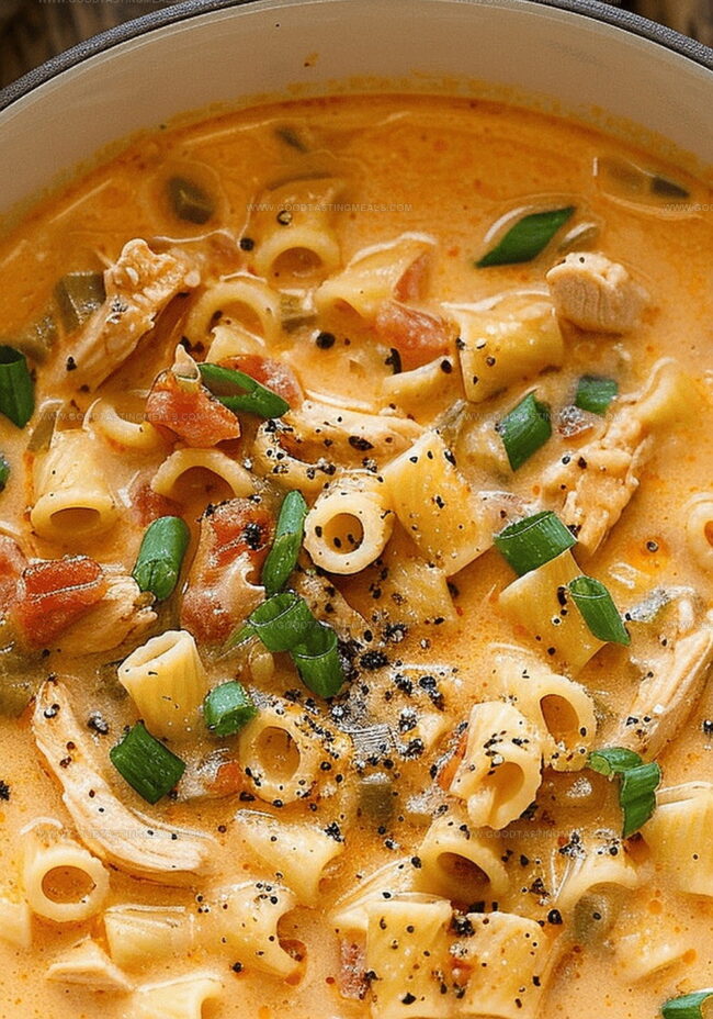 How to Make Creamy Cajun Chicken Pasta Soup