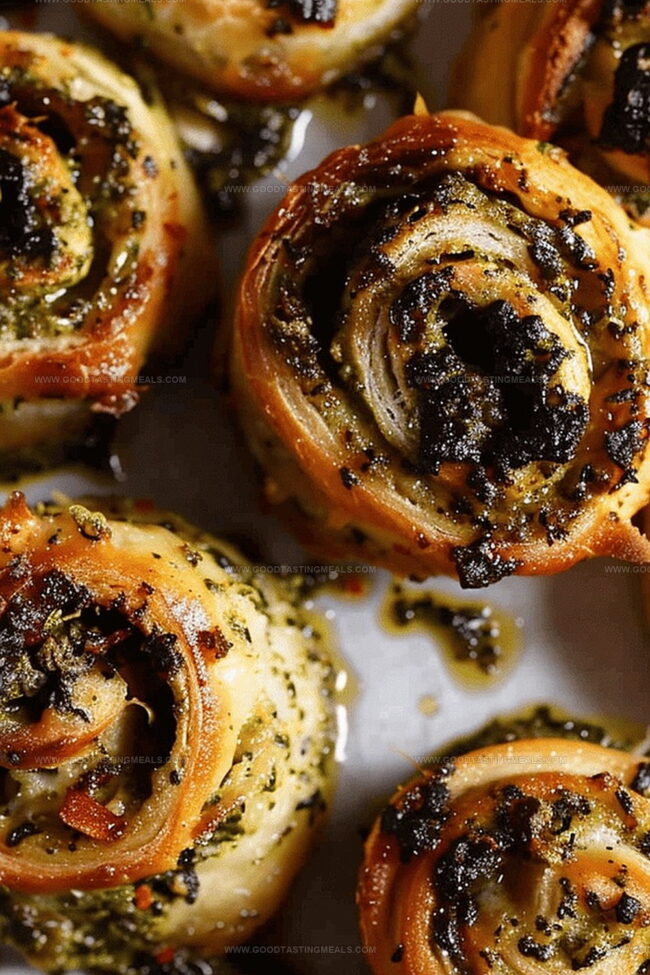 Pesto Pinwheels That Make Snacking Fun