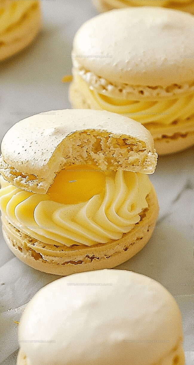 Lemon Macarons That Pack a Citrusy Punch