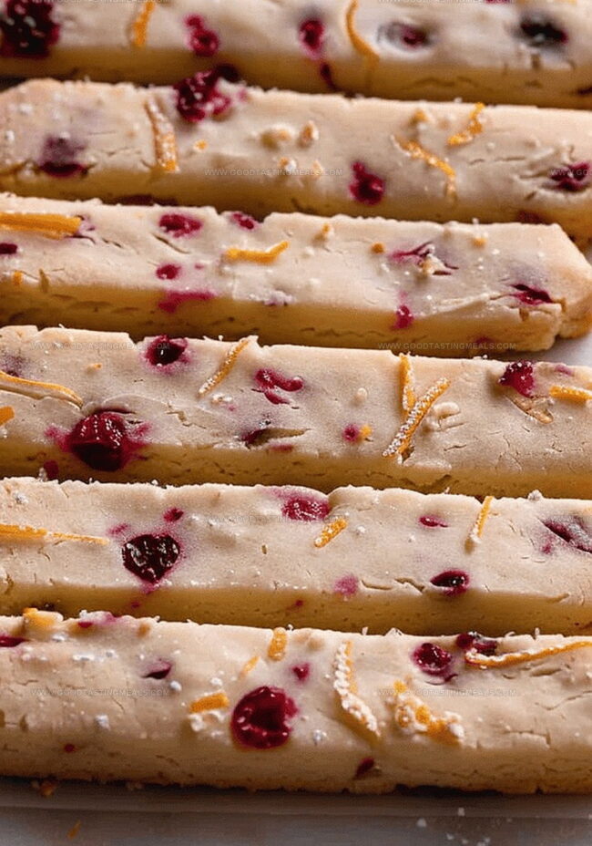 Bake Orange Cranberry Shortbread Cookies with These Steps