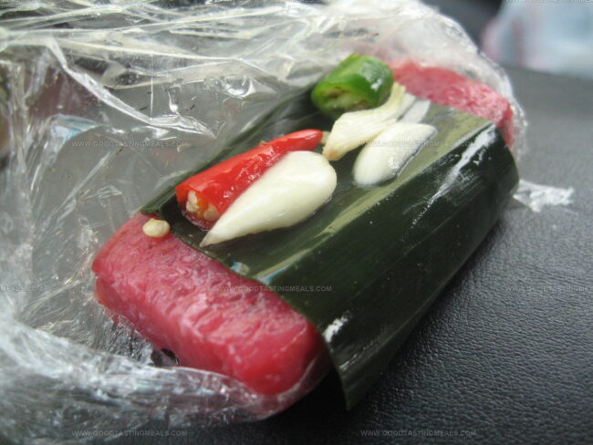 Cured Fermented Beef Or Pork (Nem Chua)