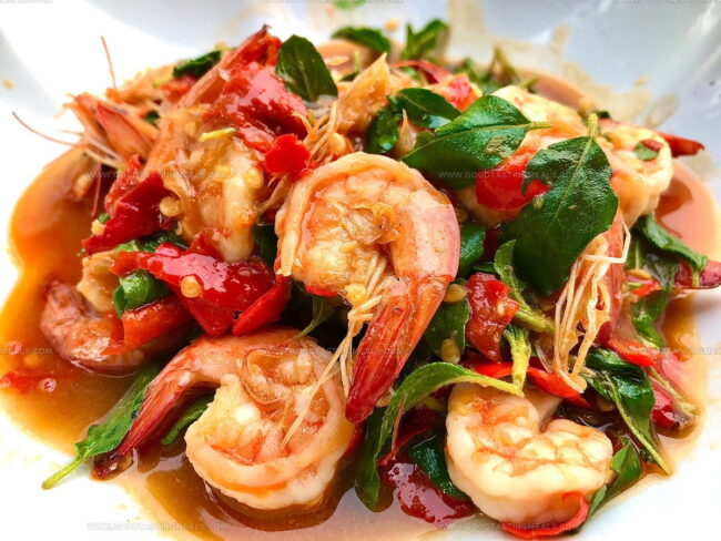 Crevettes Aux Poivrons