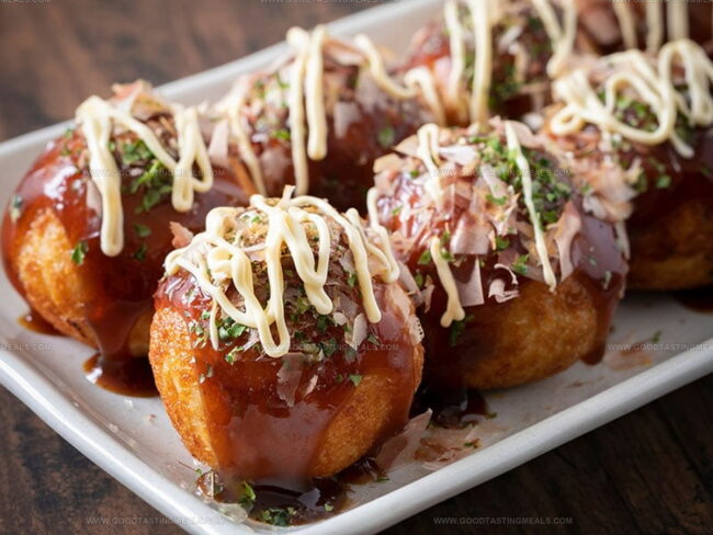 Steps for Making Takoyaki