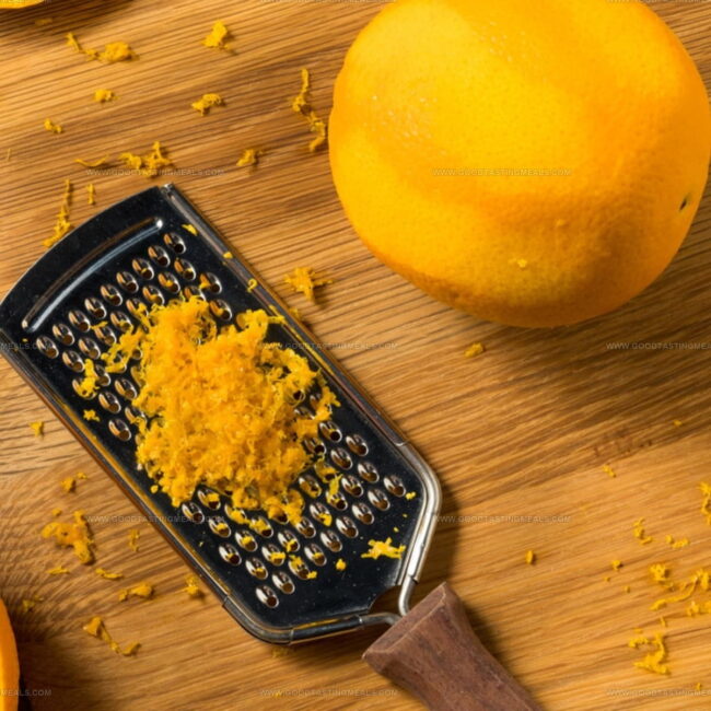 Orange Zest and Juice